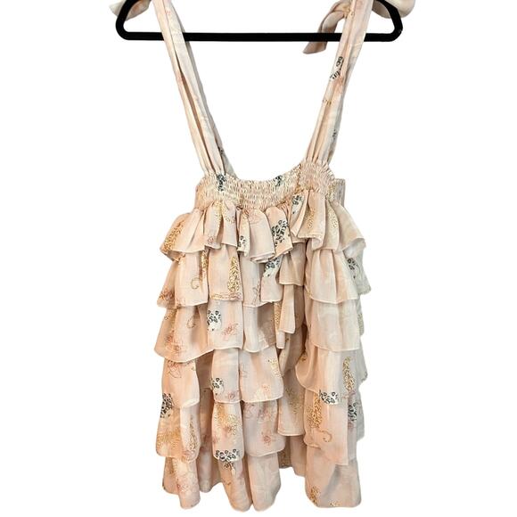 Eugenia Fernández Girl’s Ruffle Tiered Dress Size 10 - Picture 1 of 8